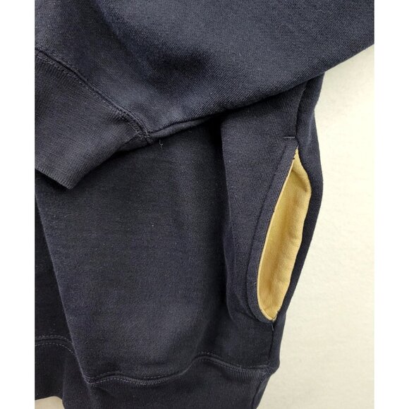 Disney Vintage 80's Golf Collection Pullover 1/4 Zip Sweatshirt 2XL Navy Beige - Picture 5 of 9